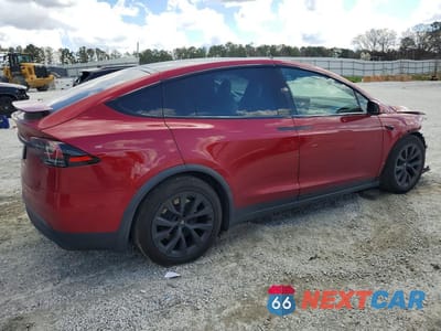 Trzecie zdjęcie samochodu z tyłu: 2023 TESLA MODEL X VIN:7SAXCAE56PF426886 - miniatura
