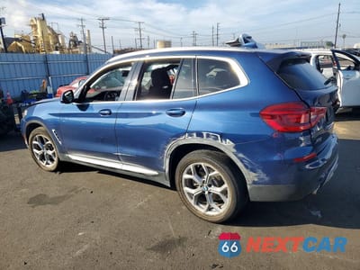 Drugie zdjęcie samochodu z przodu: 2020 BMW X3 SDRIVE30I VIN:5UXTY3C05L9C13885 - miniatura