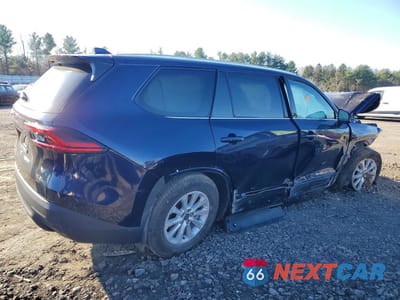 Trzecie zdjęcie samochodu z tyłu: 2025 TOYOTA GRAND HIGHLANDER HYBRID XLE VIN:5TDACAB51SS050707 - miniatura