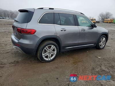 Trzecie zdjęcie samochodu z tyłu: 2020 MERCEDES-BENZ GLB 250 4MATIC VIN:W1N4M4HB4LW015808 - miniatura