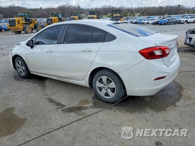Drugie zdjęcie samochodu z przodu: 2017 CHEVROLET CRUZE LS VIN:1G1BC5SM5H7201398 - miniatura