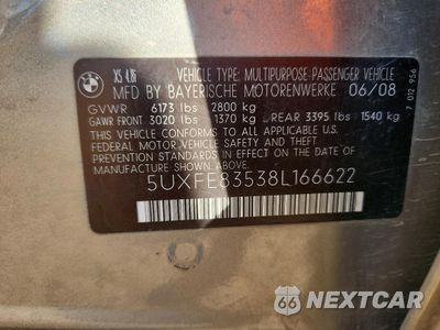 Zdjęcie 12 z 12 samochodu: 2008 BMW X5 4.8I VIN:5UXFE83538L166622 - miniatura