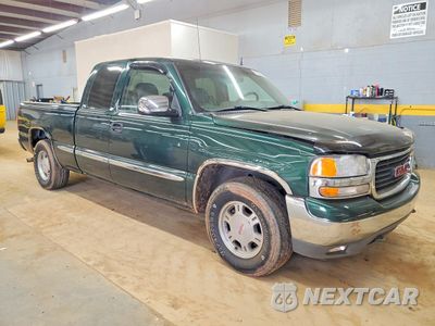 Czwarte zdjęcie samochodu z boku: 2001 GMC NEW SIERRA C1500 VIN:2GTEC19T611240319 - miniatura