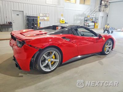 Trzecie zdjęcie samochodu z tyłu: 2018 FERRARI 488 SPIDER VIN:ZFF80AMA6J0236800 - miniatura