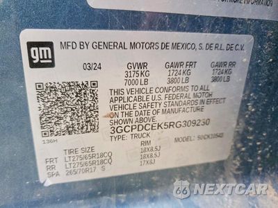 Zdjęcie 12 z 12 samochodu: 2024 CHEVROLET SILVERADO K1500 TRAIL BOSS CUSTOM VIN:3GCPDCEK5RG309230 - miniatura