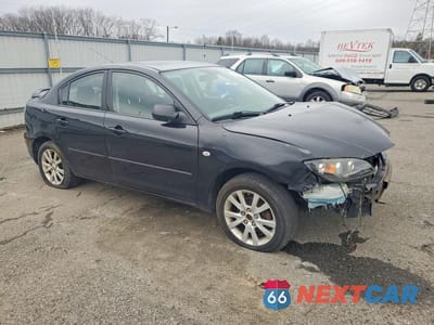 Czwarte zdjęcie samochodu z boku: 2007 MAZDA 3 I VIN:JM1BK12G871742802 - miniatura