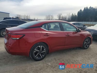 Trzecie zdjęcie samochodu z tyłu: 2024 NISSAN SENTRA SV VIN:3N1AB8CV7RY229513 - miniatura