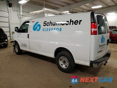 Drugie zdjęcie samochodu z przodu: 2022 CHEVROLET EXPRESS 2500 CARGO UTILITY / SERVICE VAN VIN:1GCWGAFP0N1223060 - miniatura