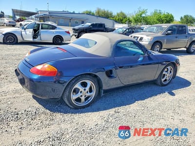 Trzecie zdjęcie samochodu z tyłu: 2000 PORSCHE BOXSTER VIN:WP0CA2986YU620144 - miniatura