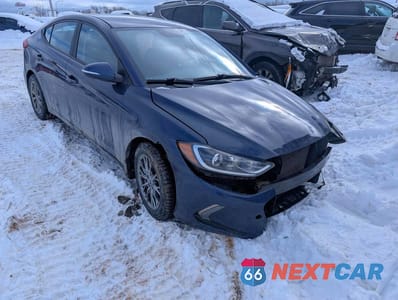 2018 HYUNDAI ELANTRA SEL KMHD84LF0JU705081 - główne zdjęcie licytacji z USA - miniatura