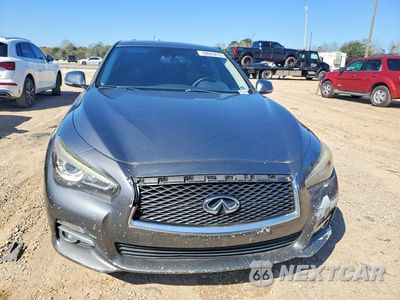 Piąte zdjęcie samochodu w środku: 2017 INFINITI Q50 PREMIUM VIN:JN1EV7AP1HM740269 - miniatura