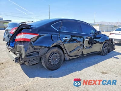 Trzecie zdjęcie samochodu z tyłu: 2015 NISSAN SENTRA S VIN:3N1AB7AP0FY302005 - miniatura