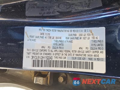 Zdjęcie 12 z 12 samochodu: 2017 TOYOTA YARIS IA BASE VIN:3MYDLBYV2HY162249 - miniatura