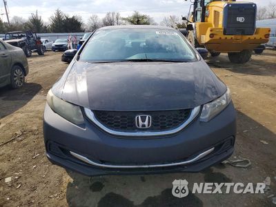 Piąte zdjęcie samochodu w środku: 2014 HONDA CIVIC LX VIN:2HGFB2F58EH521281 - miniatura