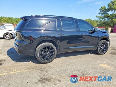Trzecie zdjęcie samochodu z tyłu: 2025 CHEVROLET TRAVERSE RS VIN:1GNERLRS9SJ138545 - miniatura