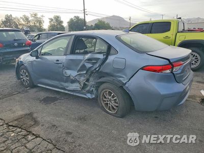 Drugie zdjęcie samochodu z przodu: 2021 TOYOTA COROLLA HYBRID LE VIN:JTDEAMDE5MJ002133 - miniatura