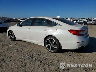 Drugie zdjęcie samochodu z przodu: 2018 HONDA ACCORD SPORT VIN:1HGCV1F3XJA226873 - miniatura