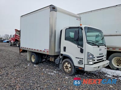 Czwarte zdjęcie samochodu z boku: 2016 ISUZU NPR BOX TRUCK VIN:54DB4W1B8GS807201 - miniatura