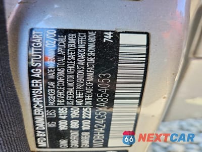 Zdjęcie 12 z 12 samochodu: 2000 MERCEDES-BENZ C 230 VIN:WDBHA24G5YA854053 - miniatura