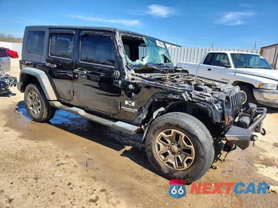 Czwarte zdjęcie samochodu z boku: 2008 JEEP WRANGLER UNLIMITED X VIN:1J4GA39128L509987 - miniatura