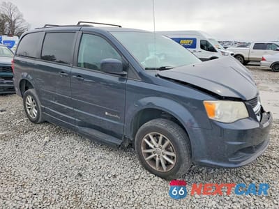 Czwarte zdjęcie samochodu z boku: 2013 DODGE GRAND CARAVAN SXT VIN:2C4RDGCG9DR771212 - miniatura