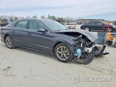 Czwarte zdjęcie samochodu z boku: 2020 HYUNDAI SONATA SEL VIN:5NPEL4JA9LH055517 - miniatura