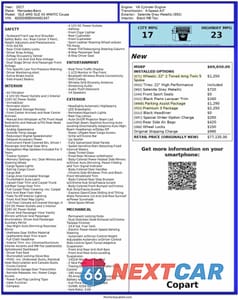 Zdjęcie 11 z 11 samochodu: 2017 MERCEDES-BENZ GLE COUPE 43 AMG VIN:4JGED6EB0HA081347 - miniatura