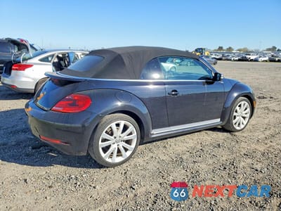 Trzecie zdjęcie samochodu z tyłu: 2014 VOLKSWAGEN BEETLE VIN:3VW517ATXEM816283 - miniatura