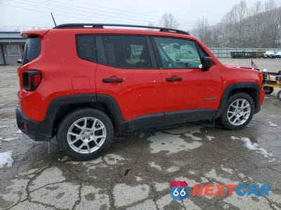 Trzecie zdjęcie samochodu z tyłu: 2019 JEEP RENEGADE SPORT VIN:ZACNJAAB3KPK17125 - miniatura
