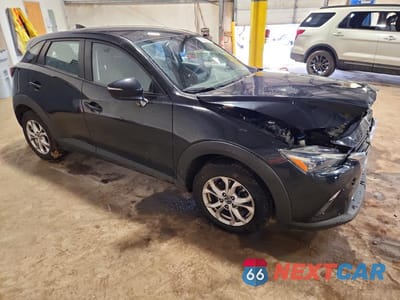 Czwarte zdjęcie samochodu z boku: 2019 MAZDA CX-3 SPORT VIN:JM1DKFB75K0410272 - miniatura