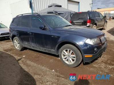 Czwarte zdjęcie samochodu z boku: 2007 BMW X3 3.0I VIN:WBXPC73407WE50080 - miniatura