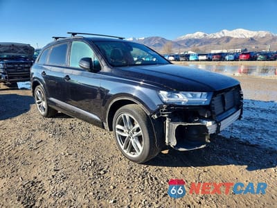 Czwarte zdjęcie samochodu z boku: 2018 AUDI Q7 PRESTIGE VIN:WA1VAAF70JD050558 - miniatura