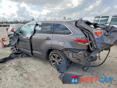 Drugie zdjęcie samochodu z przodu: 2014 TOYOTA HIGHLANDER XLE VIN:5TDKKRFH6ES016714 - miniatura