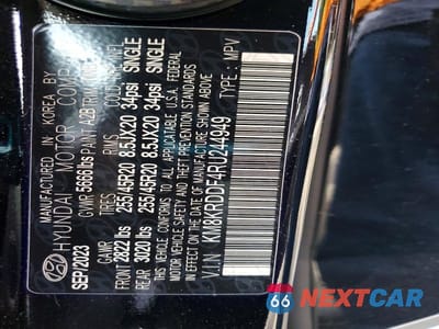Zdjęcie 12 z 12 samochodu: 2024 HYUNDAI IONIQ 5 LIMITED VIN:KM8KRDDF4RU244949 - miniatura