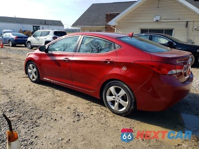 Drugie zdjęcie samochodu z przodu: 2012 HYUNDAI ELANTRA GLS VIN:KMHDH4AE9CU250244 - miniatura