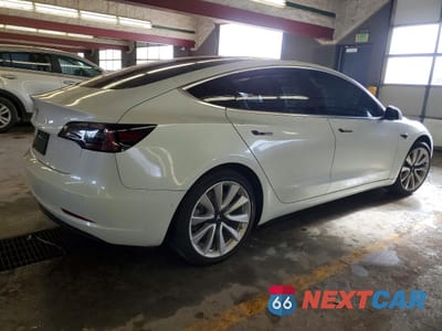 Trzecie zdjęcie samochodu z tyłu: 2019 TESLA MODEL 3 VIN:5YJ3E1EA6KF302757 - miniatura
