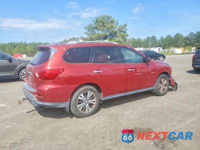 Trzecie zdjęcie samochodu z tyłu: 2017 NISSAN PATHFINDER SL VIN:5N1DR2MN2HC909159 - miniatura