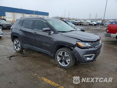 Czwarte zdjęcie samochodu z boku: 2021 JEEP COMPASS LIMITED VIN:3C4NJDCB3MT596334 - miniatura