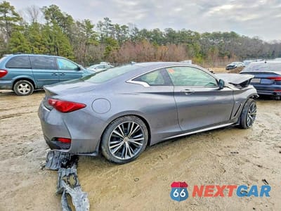 Trzecie zdjęcie samochodu z tyłu: 2017 INFINITI Q60 3.0T PREMIUM VIN:JN1EV7EL6HM551088 - miniatura