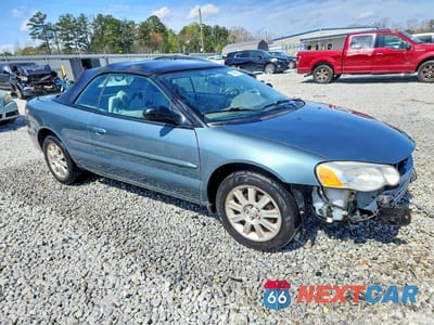 Czwarte zdjęcie samochodu z boku: 2006 CHRYSLER SEBRING GTC VIN:1C3EL75R76N135375 - miniatura