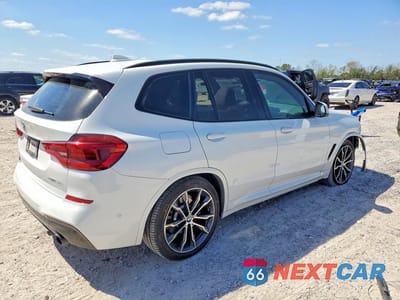 Trzecie zdjęcie samochodu z tyłu: 2021 BMW X3 SDRIVE30I VIN:5UXTY3C03M9E27887 - miniatura