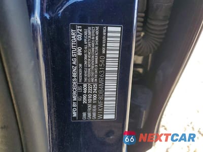 Zdjęcie 13 z 13 samochodu: 2021 MERCEDES-BENZ C 300 VIN:W1KWF8DB4MR631540 - miniatura