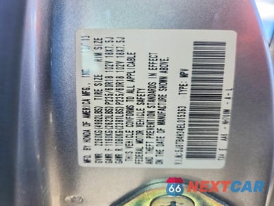 Zdjęcie 14 z 14 samochodu: 2014 ACURA RDX VIN:5J8TB4H34EL015363 - miniatura