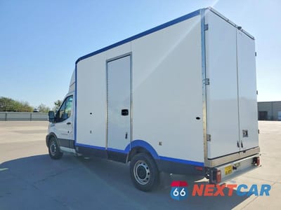 Trzecie zdjęcie samochodu z tyłu: 2021 FORD TRANSIT DELIVERY TRUCK VIN:1FDBW5Z84MKA96430 - miniatura