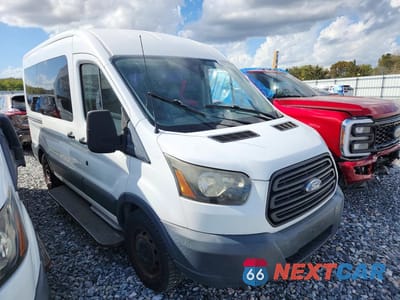 Czwarte zdjęcie samochodu z boku: 2018 FORD TRANSIT T-150 VIN:1FTYE1CM1JKA59699 - miniatura