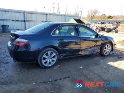 Trzecie zdjęcie samochodu z tyłu: 2010 ACURA RL VIN:JH4KB2F67AC000330 - miniatura