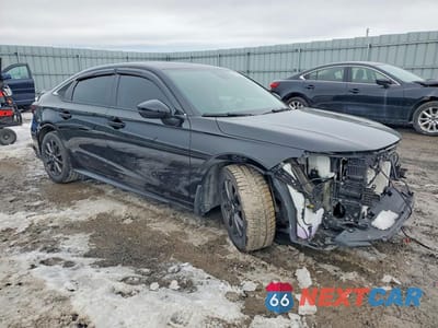 Czwarte zdjęcie samochodu z boku: 2024 HONDA CIVIC EX VIN:2HGFE2F30RH106161 - miniatura