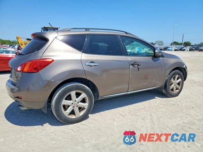 Trzecie zdjęcie samochodu z tyłu: 2009 NISSAN MURANO S VIN:JN8AZ18U79W006433 - miniatura