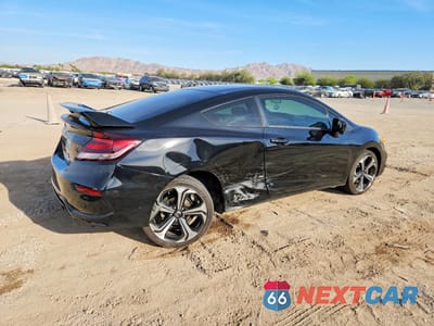 Trzecie zdjęcie samochodu z tyłu: 2014 HONDA CIVIC SI VIN:2HGFG4A51EH703540 - miniatura