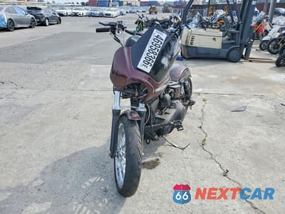 Drugie zdjęcie samochodu z przodu: 2016 HARLEY-DAVIDSON FXDB DYNA STREET BOB VIN:1HD1GXM31GC310114 - miniatura